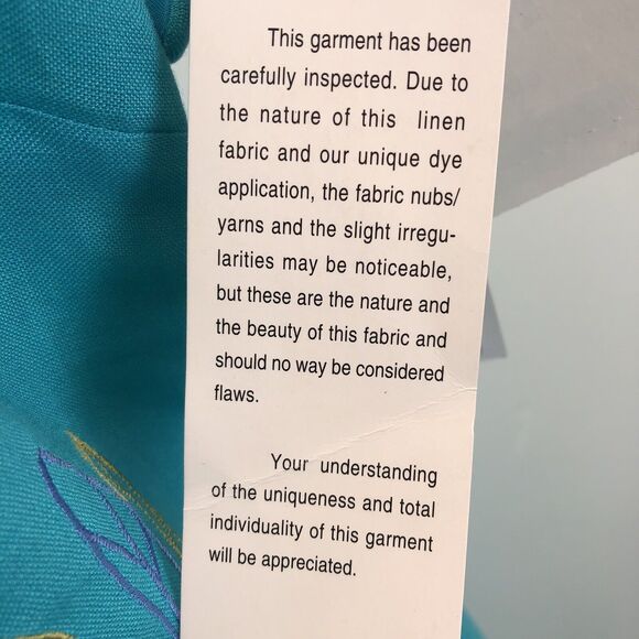 Donna Morgan Vintage Floral Embroidered Maxi Linen Dress Women’s 16 - Picture 14 of 16